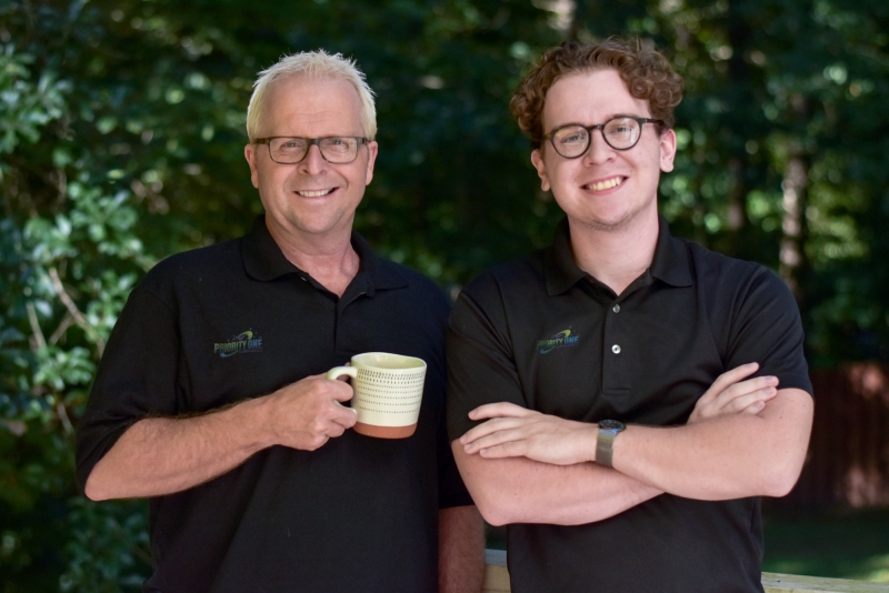 Priority One Cleaning Services - Bernard and Bradley Hellendoorn , father and son team